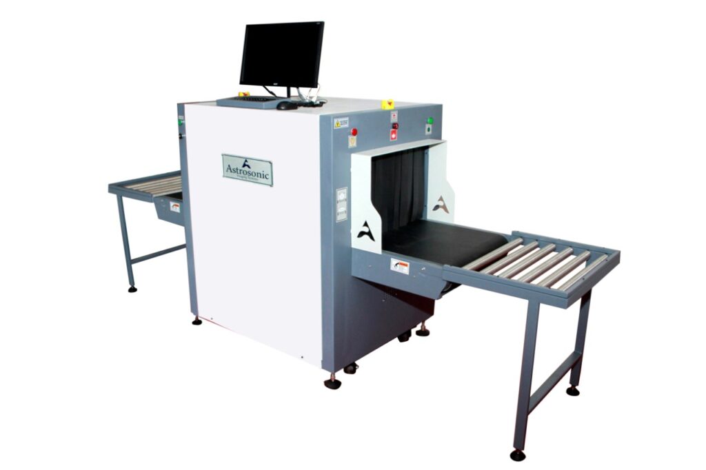 X ray baggage scanner